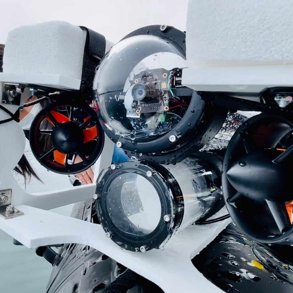 The WAL-SEA ROV on deck